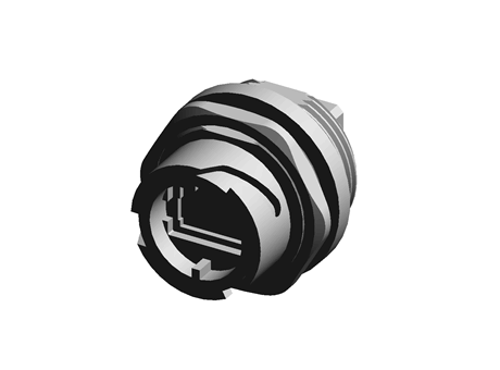 TE Connectivity Female to Female Panel Mount RJ45 Connector