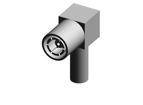 TE Connectivity Right Angle Cable Mount SMB Connector, 50Ω Impedance, Crimp Termination, RG174, RG188, RG316 cable type