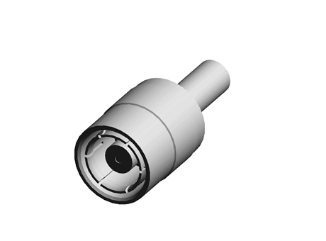 TE Connectivity Cable Mount SMB Connector, 75Ω Impedance, Crimp Termination, RG179, RG187 cable type