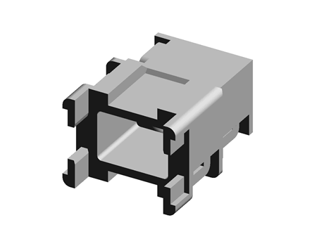 6 Way Strain Relief Kit for use with Metrimate Square Grid Plugs & Receptacles