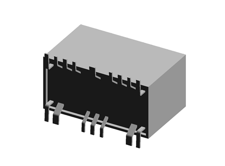 SPDT PCB Mount, High Frequency Relay 12V dc
