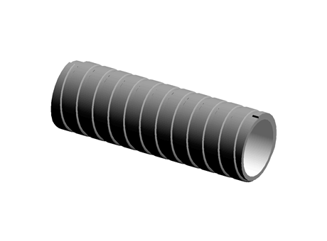 Flexicon FSU PVC Coated Galvanised Steel Flexible Conduit Black 32mm 10m