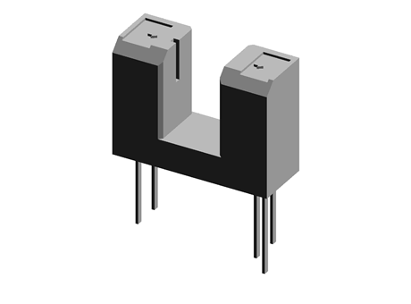 EE-SX3081 Omron, Through Hole Slotted Optical Switch, Phototransistor Output