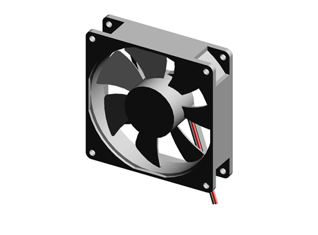 Sunon Axial Fan, 24 V dc, DC Operation, 75cfm, 5.04W, 242mA Max, IP20, 92 x 92 x 25mm