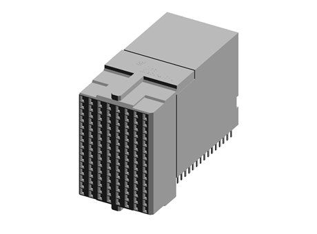Connector, 40 Contacts, 1.4 mm, Receptac