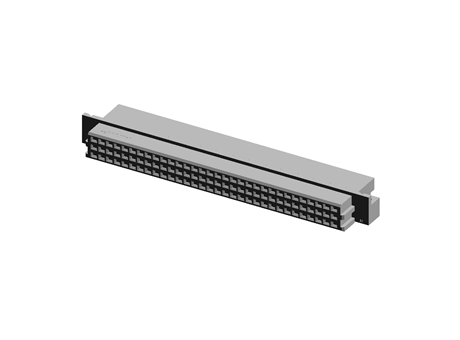 CONN, DIN 41612, RCPT, 96POS, 2.54MM