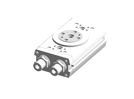 Dbl Shaft Rotary Actuator 180 deg
