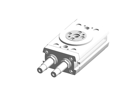 Dbl Shaft Rotary Actuator 180 deg