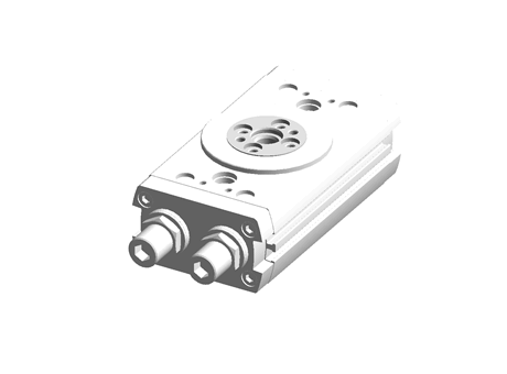 Dbl Shaft Rotary Actuator 180 deg