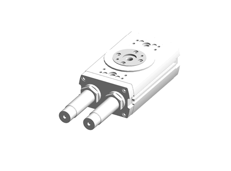Dbl Shaft Rotary Actuator 180 deg