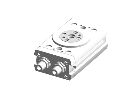 Dbl Shaft Rotary Actuator 180 deg