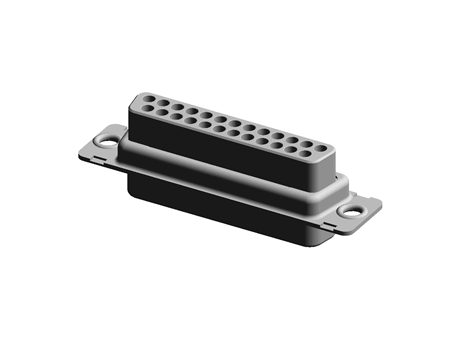 Amphenol FCI 8656 Series 2.76mm Pitch Straight Crimp D-sub Connector, Socket, 25 Pin