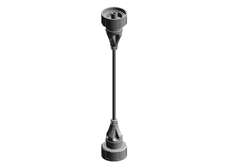 Connector; USB Buccaneer; Sealed A and B Types; 2M