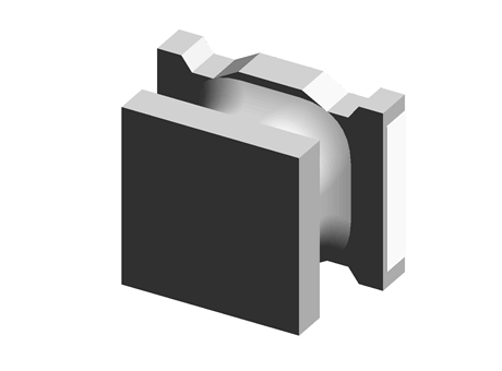 1210 series SMT inductor,4.7uH 450mA