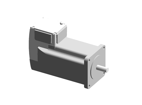 integrated drive ILS with stepper motor
