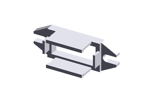 Mounting Adaptor with Fixing Lugs for use with RPM Series Power Relay