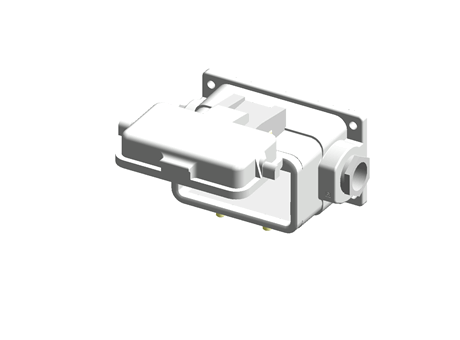 RS Group - Free CAD models - HC-B Series Housing Thread Size PG16, For ...