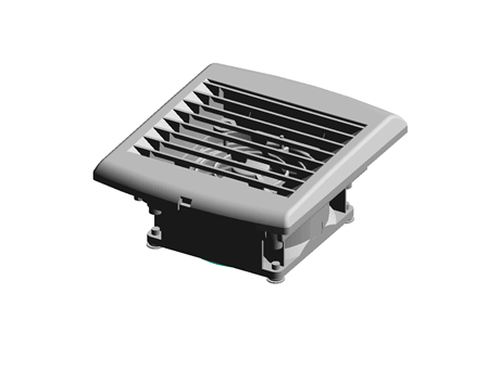 Filter Fan, 137 x 117mm, 38 m³/h @ 50 Hz, 39 m³/h @ 60 Hz, 150 → 250 V ac, 230 V ac, IP54