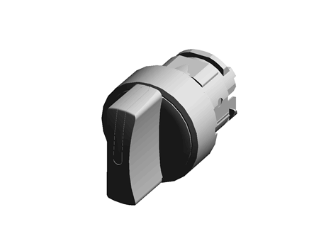 Cabezal de interruptor selector ZB4BK1583 Schneider Electric, 3 Posiciones, Interruptor selector, Retorno por resorte