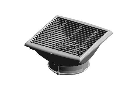 Filter Fan, 248 x 268mm, 300 m³/h @ 50 Hz, 350 m³/h @ 60 Hz, 145 → 253 V, IP54