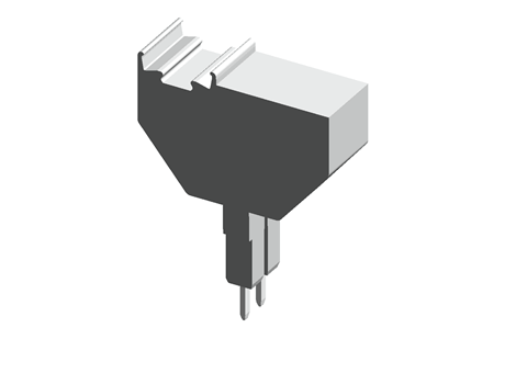 RS Group - Free CAD models - Component plug; 2-pole; LED (red); 10.4 ...