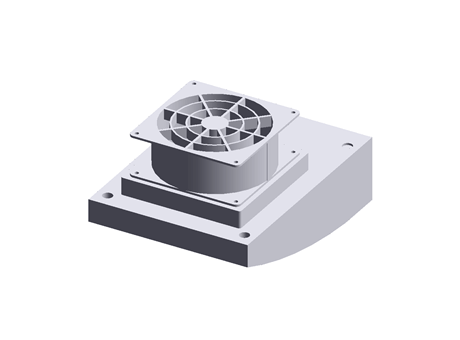 Filter Fan, 224 x 165mm, 23m³/h, 120 V ac, IP55