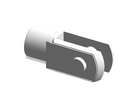 Clevis mount for cylinder,50mm dia