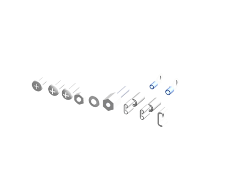 Earthing kit for 3/4U enclosures