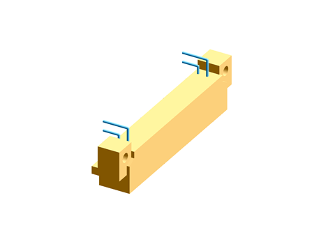 32 way 2 row DIN41612 1/2 B plug