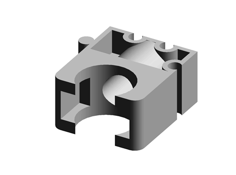 Klip-It Pipe Clip Type 061H 3/8in