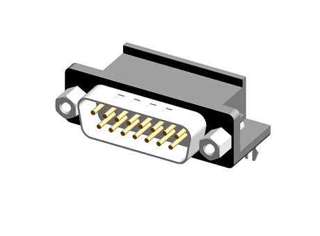 15w Dsub pcb r/a plug + UNC bolts