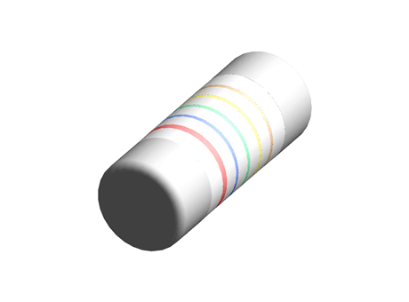 RS Group - Free CAD models - MMB0207 Melf Surface Mount Resistor, 0R0 ...