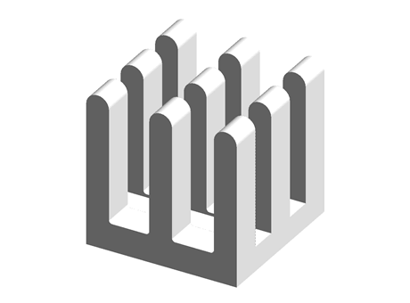 Heatsink ICK BGA 10x10x10