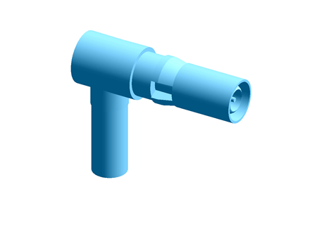 DIN-Signal coax contact solder crimp m