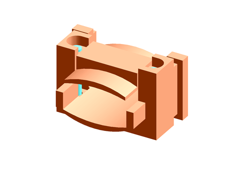 DIN-Power cable clamp