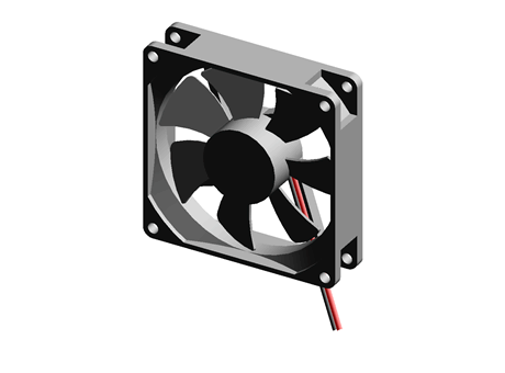 DR MagLev DC fan, 80x20mm 61.2cu.m/h 24V