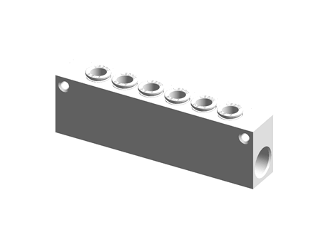 Push-in manifold - fitting accessory,8mm