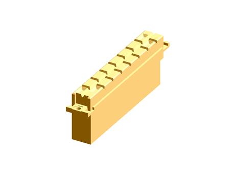 250 blade socket for high current conn