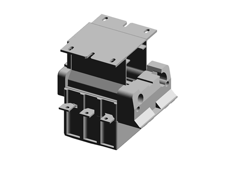 115A 3p contactor with coil