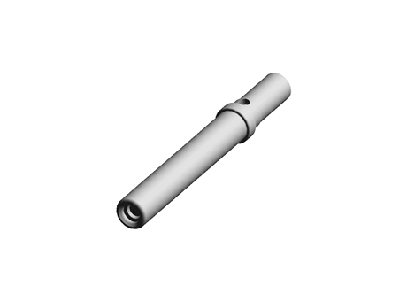 TE Connectivity 1 Way Crimp Pin Connector Socket