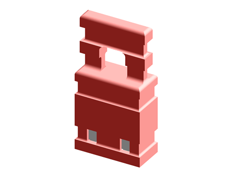 10mm Jumper Socket with handle Red