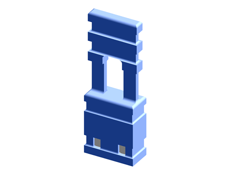 14mm Jumper Socket with handle Blue