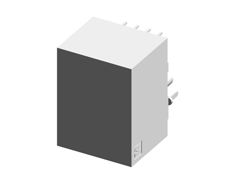 Phoenix Contact VS-08-BU Series PCB RJ45 Socket Insert for use with PCB Assembly