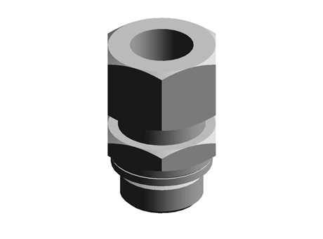 Legris 16mm x 1/2 in BSPP Male Straight Coupler Brass Compression Fitting