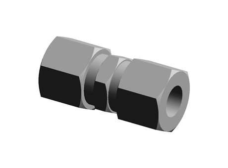 Legris 10mm Straight Equal End Coupler Brass Compression Fitting