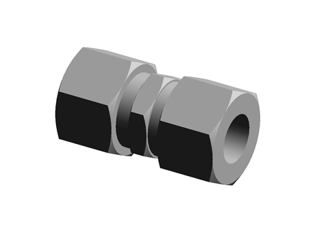 Legris 12mm Straight Equal End Coupler Brass Compression Fitting
