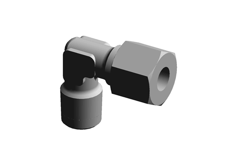 Legris 6mm x 1/8 in BSPT Male 90° Elbow Brass Compression Fitting