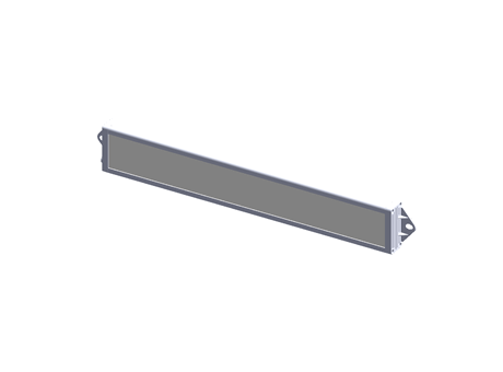 LED2WORK 24 W LED Batten Light, 24 V dc Single Batten, 1 Lamp, 545 mm Long, IP50