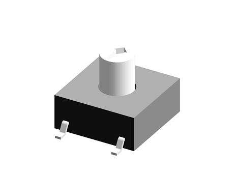16 Way PCB DIP Switch, Rotary Shaft Actuator