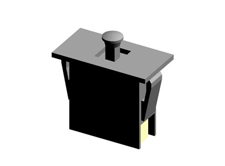 Door Interlock Micro Switch Plunger, SPDT-NO/NC 16 A @ 250 V ac, -25 → +85°C
